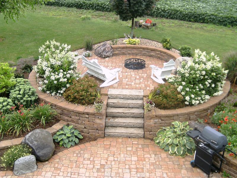 Patio and Firepit